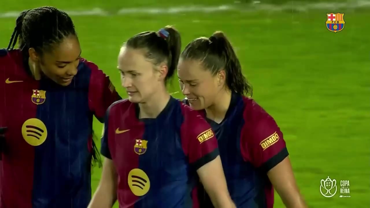 碾壓！西班牙皇后杯巴薩女足5-0大勝皇馬女足！