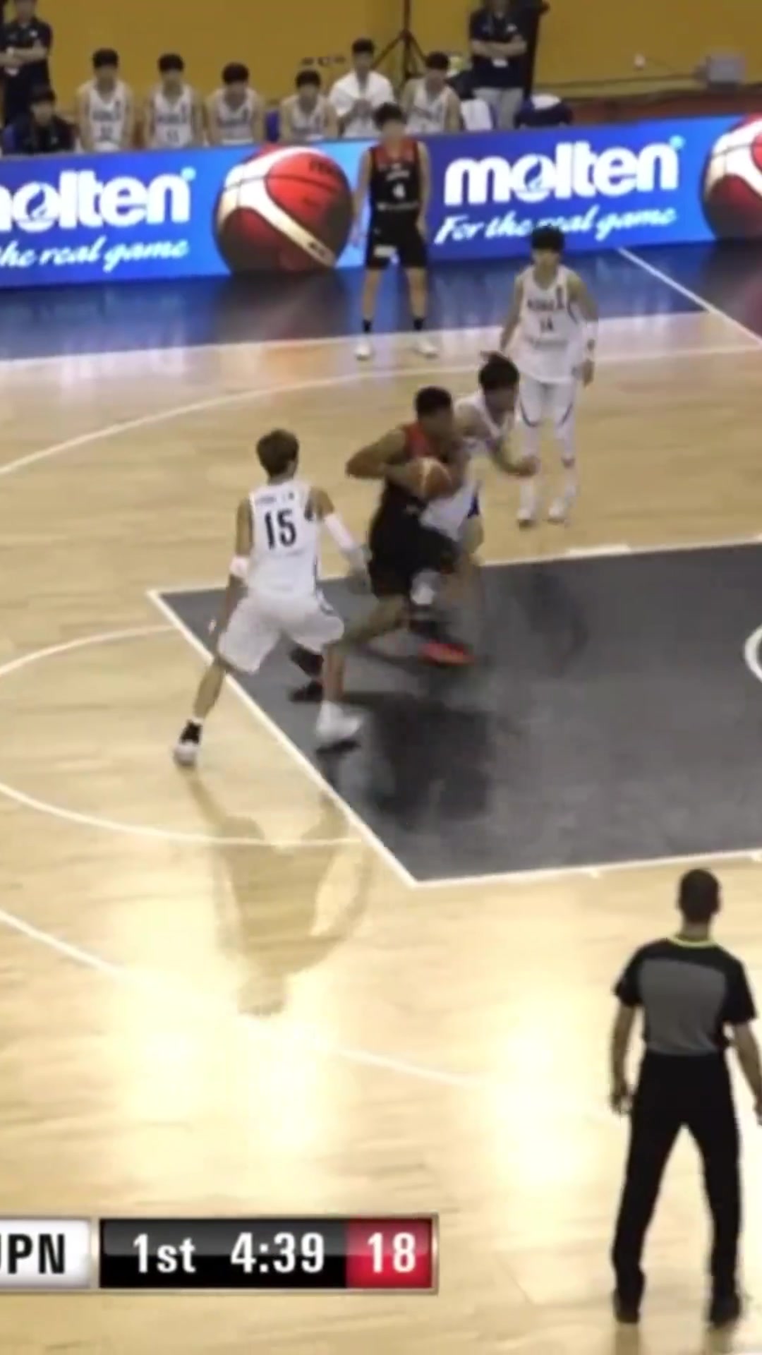 青澀！18歲八村塁在FIBAU19世界杯上 已展現(xiàn)出不錯天賦